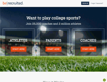 Tablet Screenshot of new.berecruited.com